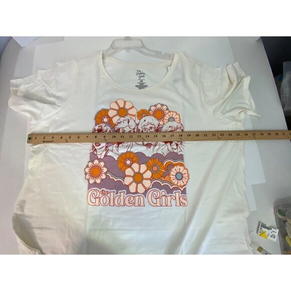 Golden Girls Retro Graphic Tee Short Sleeves Women's Plus Size 2X - Picture 6 of 7